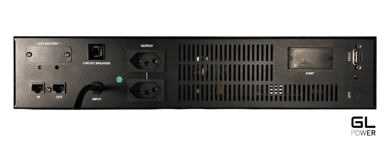 Nobreak WH - vista traseira